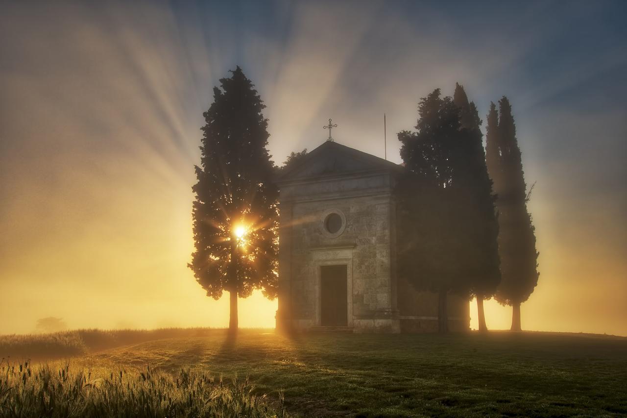 San Quirico dʼOrcia Agriturismo La Buca Di Bellugi מראה חיצוני תמונה